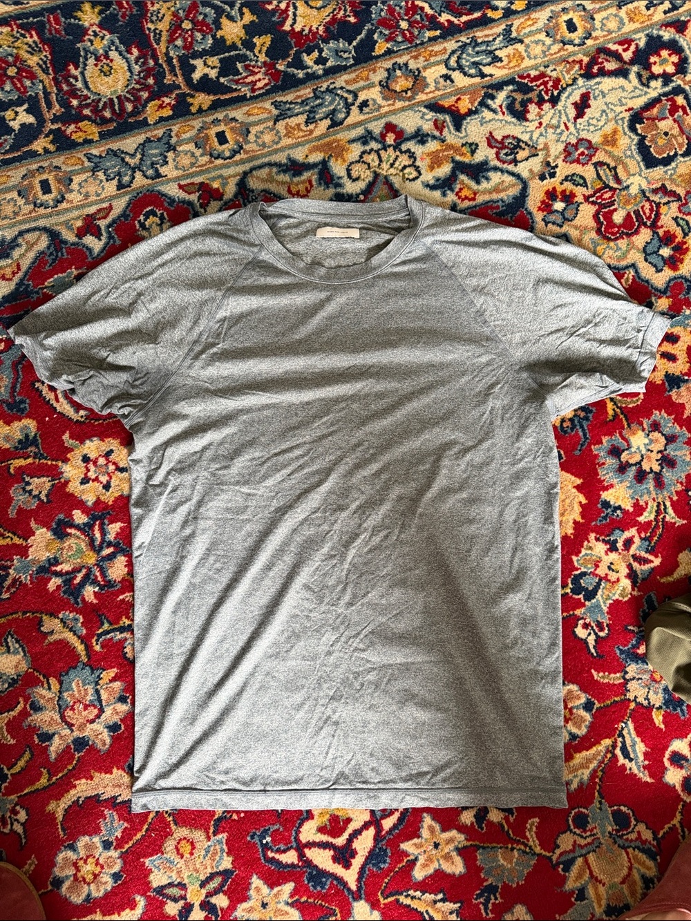 Men's Crew Neck Short Sleeve T-Shirt — Gray